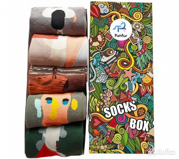 Носки Funfur Apex в наборе 5 пар