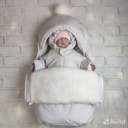 Комбинезон с конвертом зимний