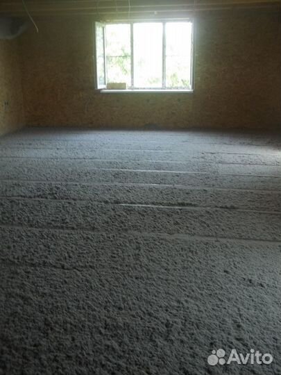 Бесшовный целлюлозный утеплитель