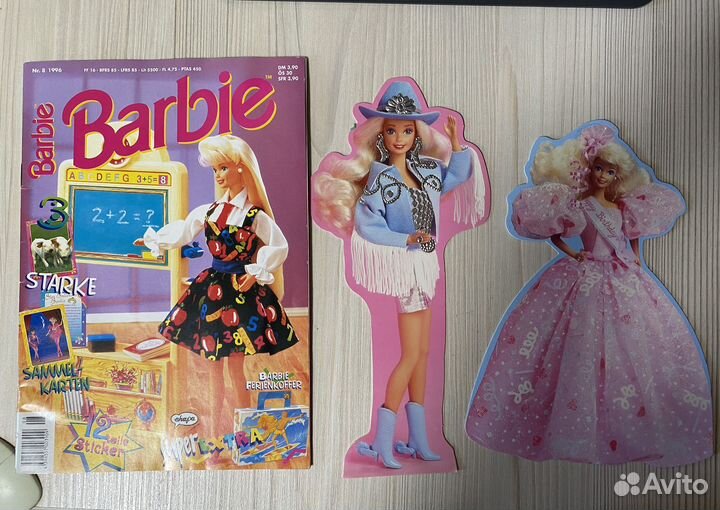 Журнал барби открытки барби