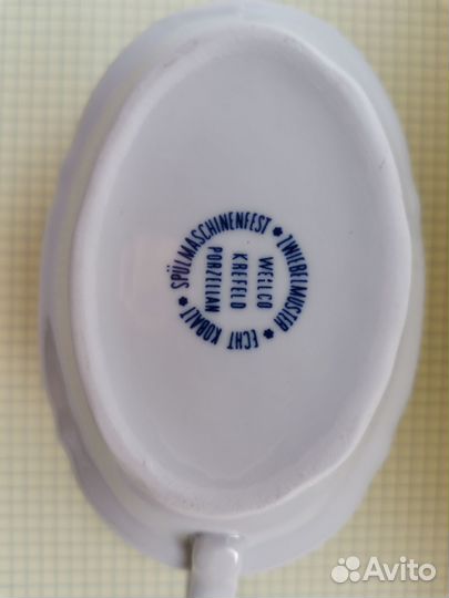 Соусники фарфоровые синий лук Германия