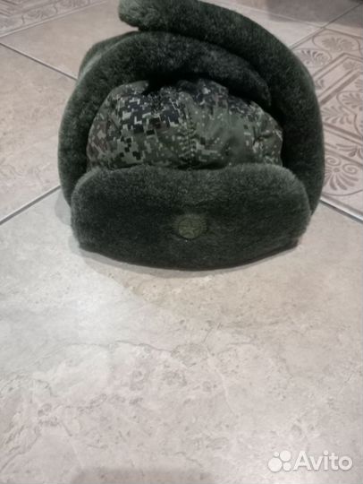 Продам шапку ушанку военную