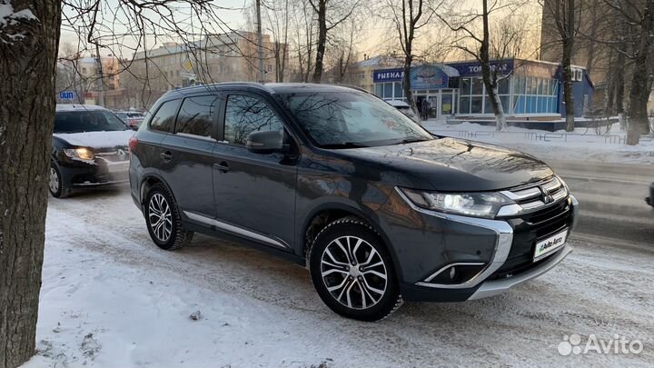 Mitsubishi Outlander 2.0 CVT, 2015, 194 000 км