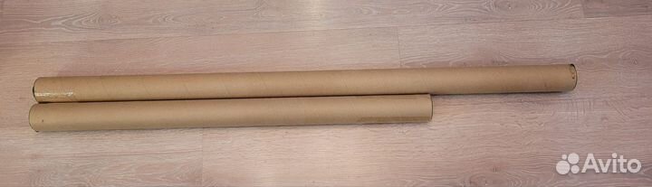 Тубус картонный с крышкой