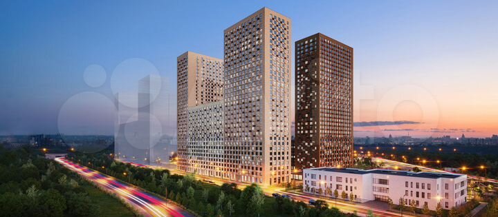 Квартира-студия, 29,4 м², 14/33 эт.