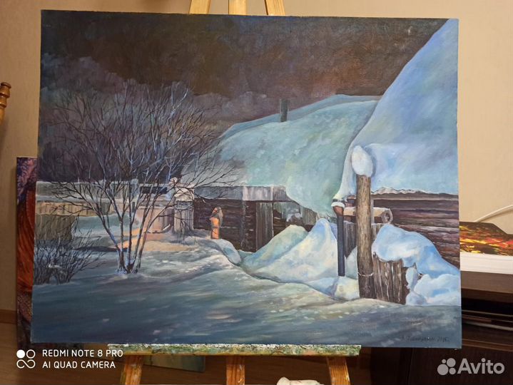 Пейзажи, масло, холст от автора