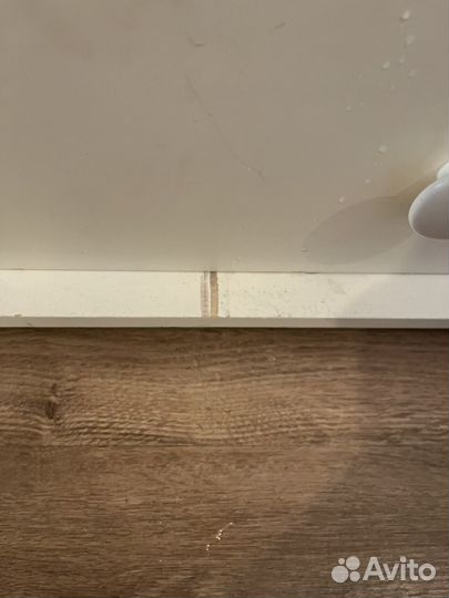 Комод с пеленальным столиком белый