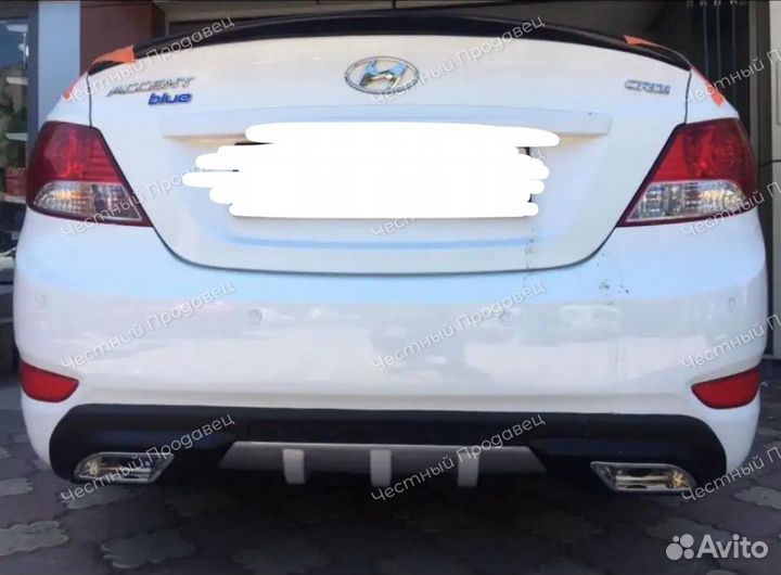 Диффузор Hyundai solaris 1