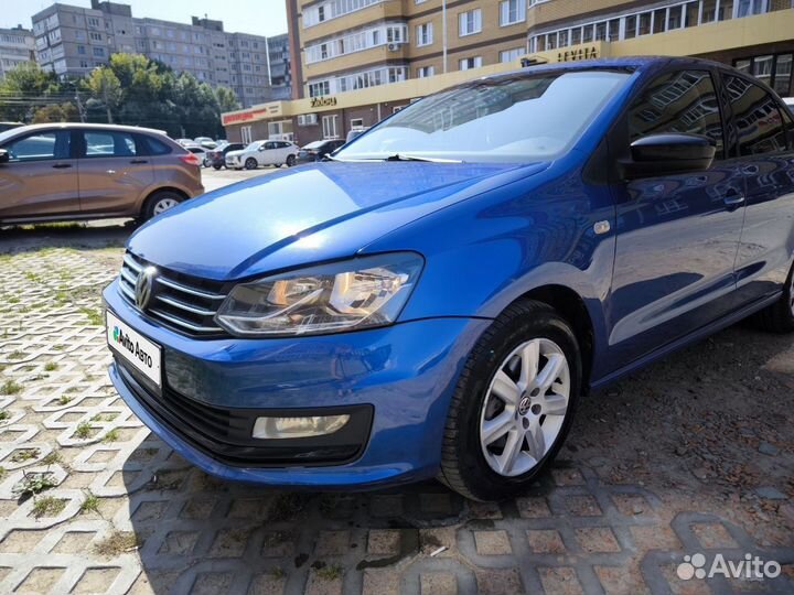 Volkswagen Polo 1.6 AT, 2019, 97 000 км