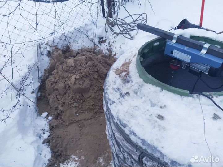 Колодцы под ключ чистка