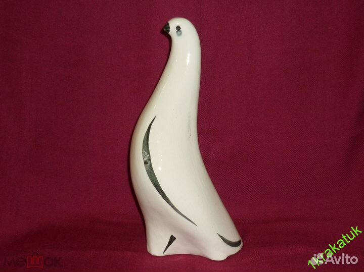 Птица голубь мира. зик конаково. Авторы В. Сергеев