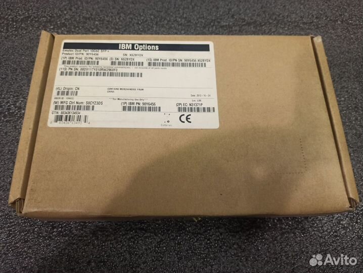 Сетевая карта IBM 90Y6456 Emulex DP 10Gbe SFP+