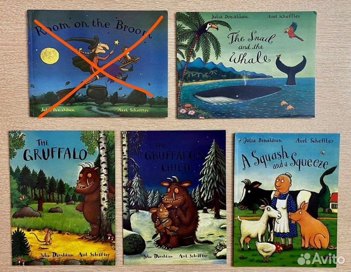 Джулия Дональдсон на английском языке