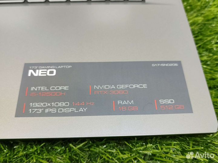 Игровой ноутбук Ardor NEO 17