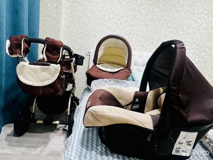 Коляска трансформер 2 в 1 + переноска