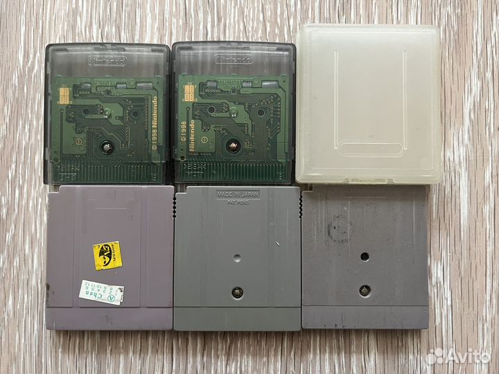 Картриджи Nintendo Game Boy и Game Boy Color
