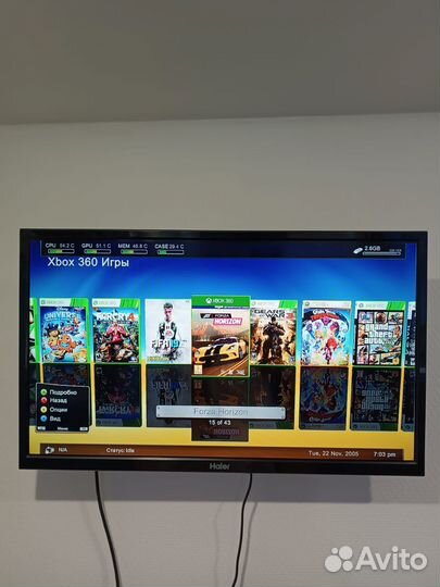 Xbox 360 Slim 320гб+много игр+гарантия