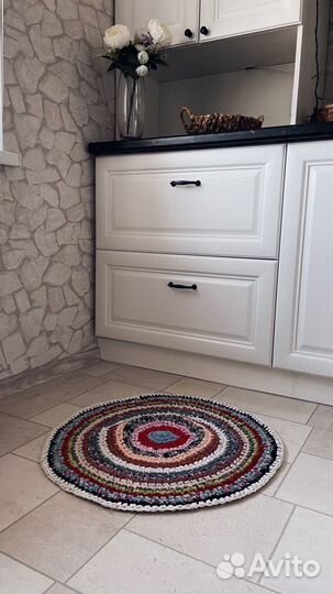 Коврик деревенский круглый