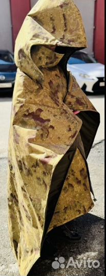 Демисезон пончо невидимка от тепловизоров