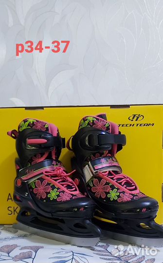 Коньки tech team