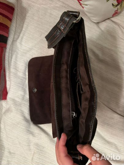 Сумка кожаная