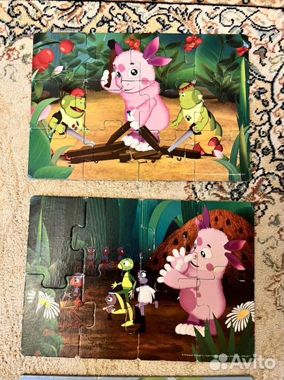 Пазлы лунтик