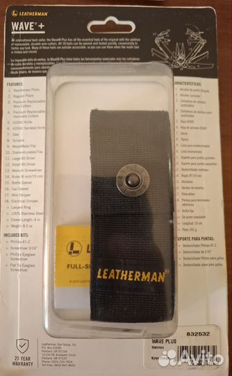 Мультитул leatherman wave plus 832532