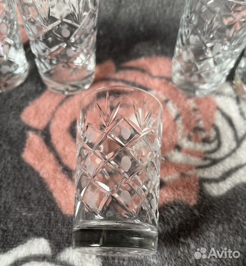 Стопки хрусталь, 5 штук