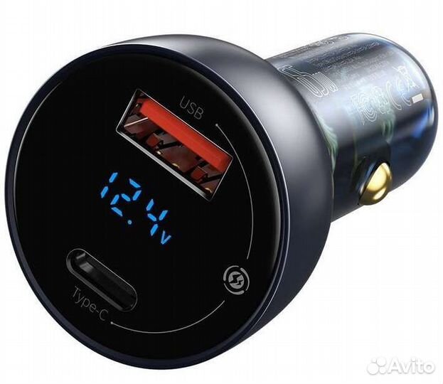 Автомобильное зарядное устройство Baseus 65w азу