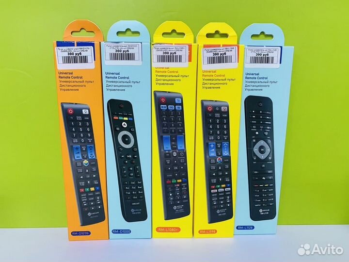 Универсальные и оригинальные пульты для тв
