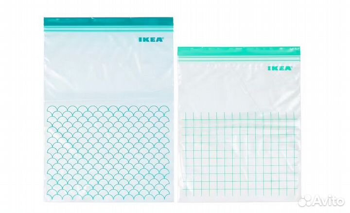 Пакеты Икеа Истад IKEA для заморозки многоразовые