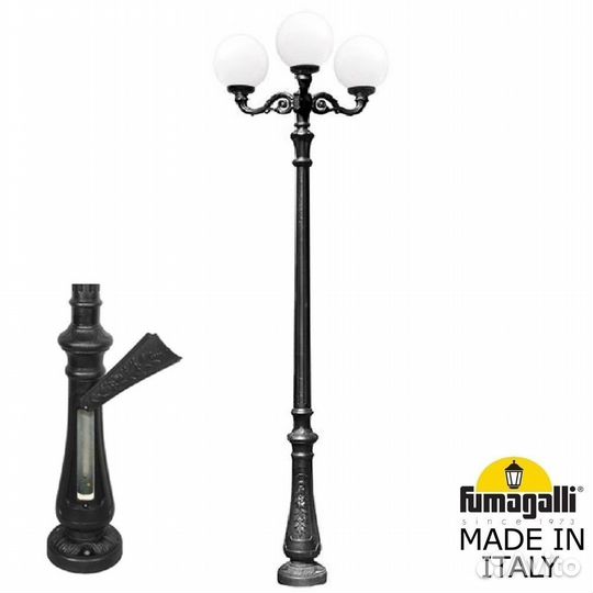 Парковый фонарь fumagalli G30.202.M30.AYF1R nebo a