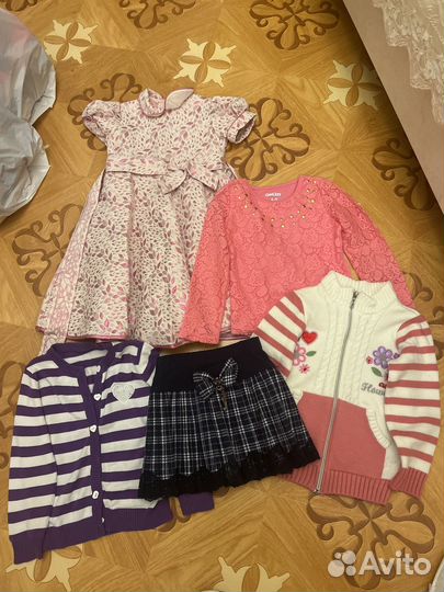 Вещи на девочку 104-110