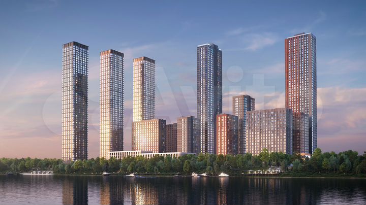 1-к. квартира, 40,4 м², 50/53 эт.