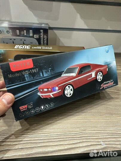 Блютуз колонка машинка