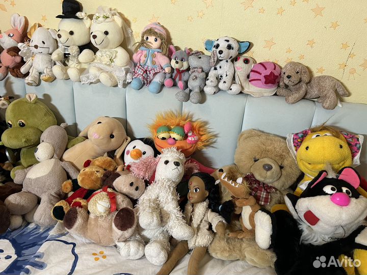 Мягкие игрушки пакетом