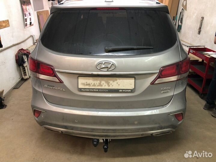 Фаркоп Leader Plus H224-A Hyundai Grand Santa Fe 2