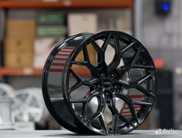 Диски r17 Воссен 5-100 black