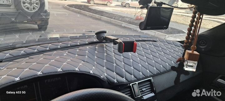 Накидка на панель приора