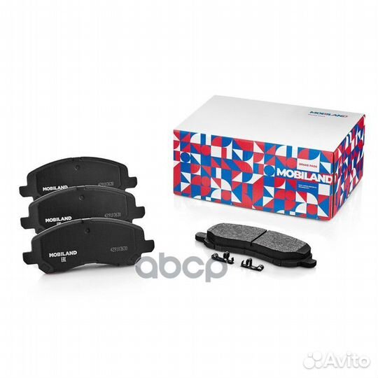 Колодки тормозные дисковые перед 429103630 mobi