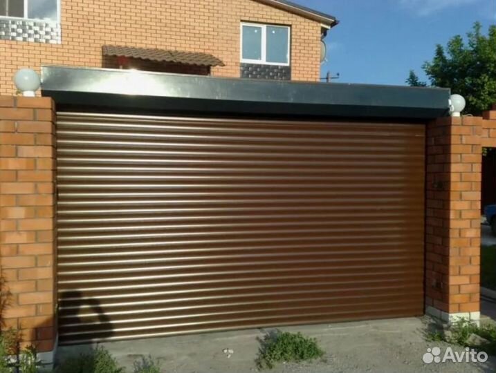 Рулонные ворота скор. 11 см в сек метал корпус