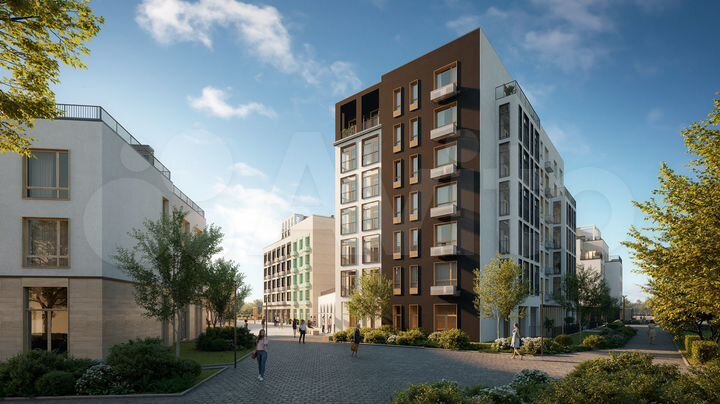 1-к. квартира, 45,9 м², 3/8 эт.