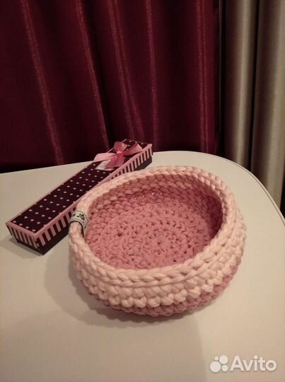 Корзинка интерьерная