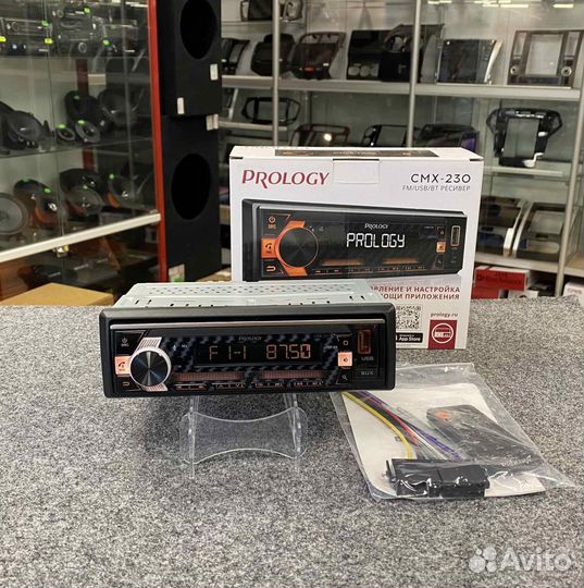 1-DIN USB/SD-ресиверы (без CD) - Prology CMX-230