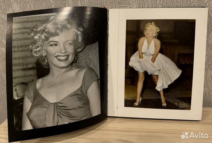 Книга альбом Мэрилин Монро Интимное воздействие