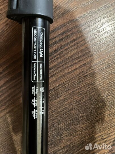 Штатив manfrotto compact light