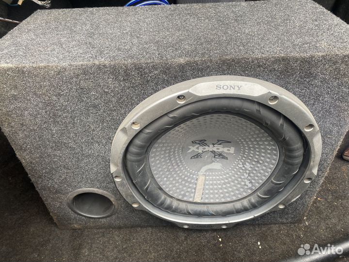 Сабвуфер sony xplod 1300