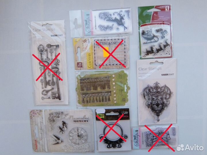 Штампы для скрапбукинга 2