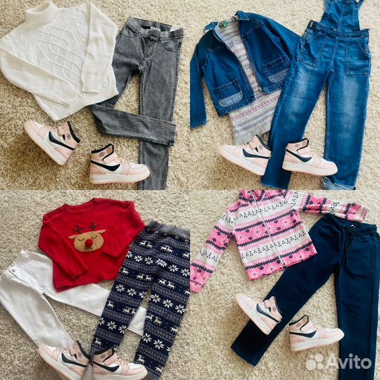 Фирменные вещи пакетом на рост 122-128