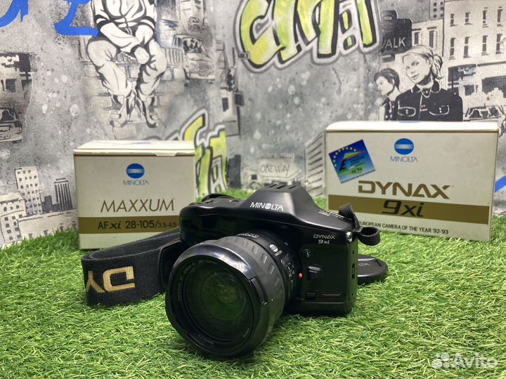 Minolta Dynax 9Xi + 28-105mm 3.5-4.5 Xi